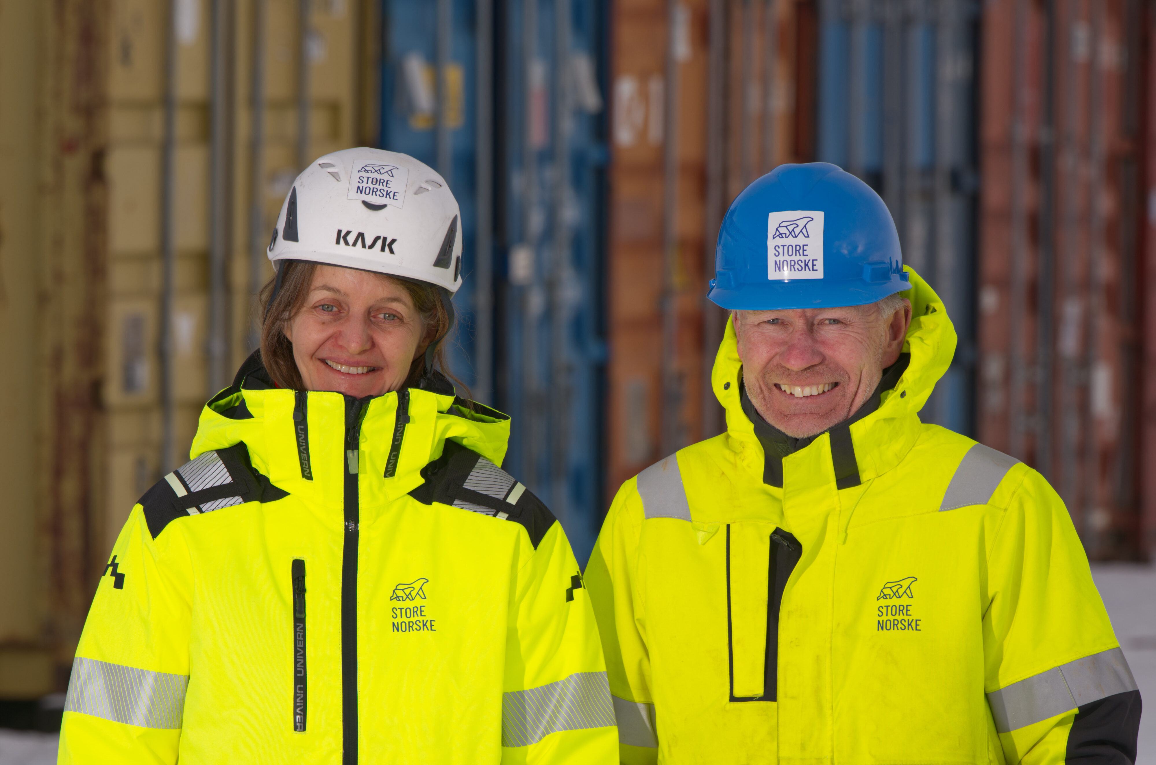 Prosjektleder Bergit Svenning og adm. dir. Rune Midtgaard